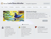 Tablet Screenshot of luciamitrofan.net